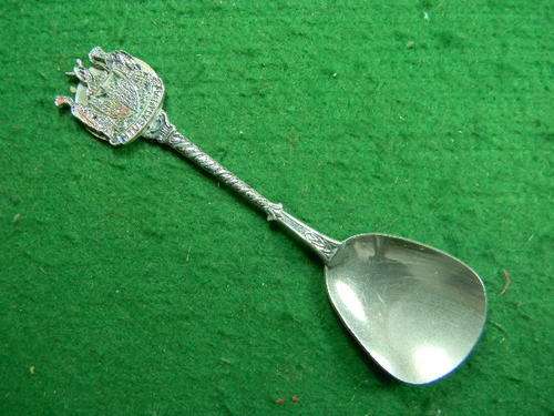 Matubatuba Cout of arms Souvenir spoon silver plated