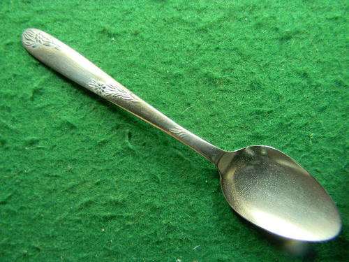 Souvernir Silverplated spoon as per pictures Angora silverplated EPNS wear in spoon