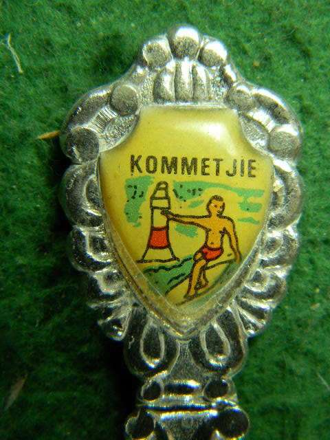 Kommetjie Crome plated spoon in good condition