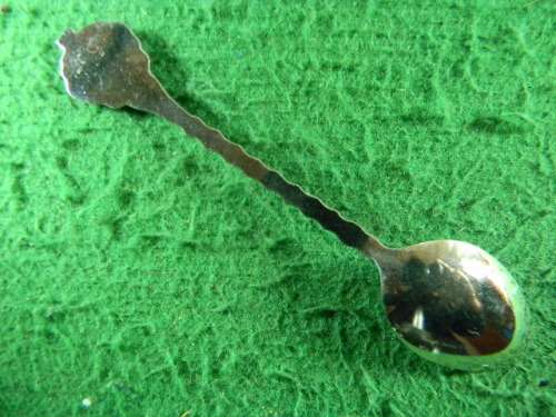 Switzerland Crome plated spoon in good condition as per pictures