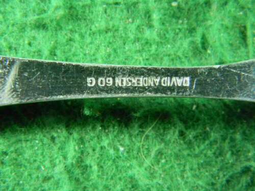 Norrona pattern by David Andersen 60 gram  silver plated  in good condition as per pictures