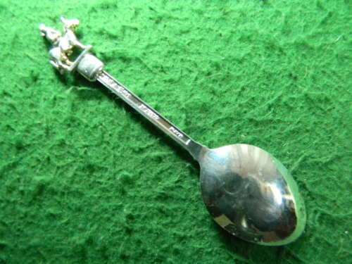 Rider on horse from London WAPW silverplated