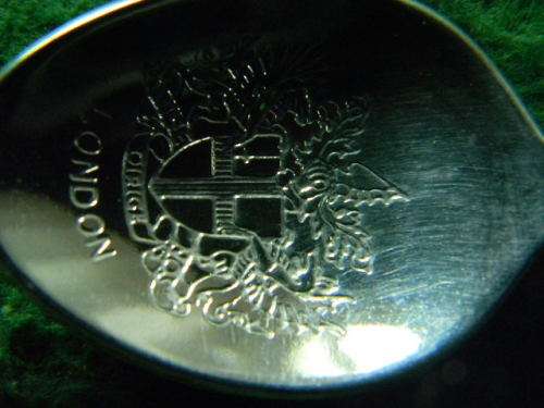 Rider on horse from London WAPW silverplated