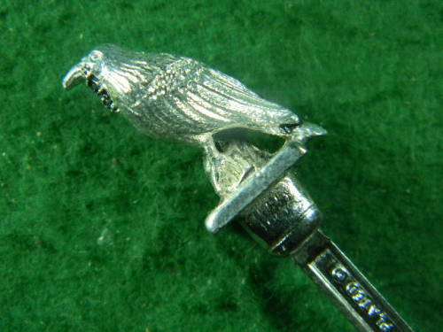 Bird silver plated show some wear