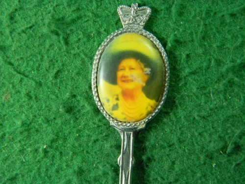 Queen  Elizabeth the Queen Mother silver plated in good condition show mark at back