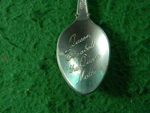 Queen  Elizabeth the Queen Mother silver plated in good condition show mark at back