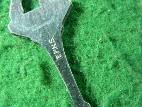 Troy EPNS spoon in good condition