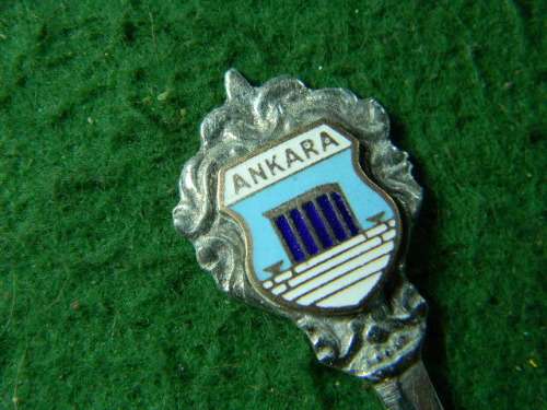 Ankara silver plated with hallmark in spoon good condition
