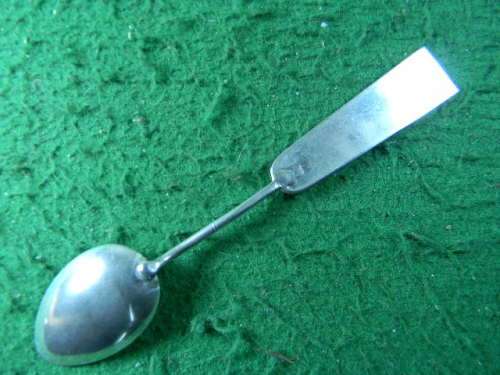 Macau  spoon silver plated in good condition as per pictures