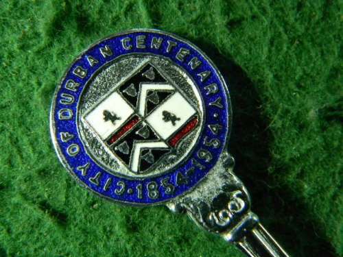City of Durban centenary 1854 1954 in good condition  silver plated As per pictures