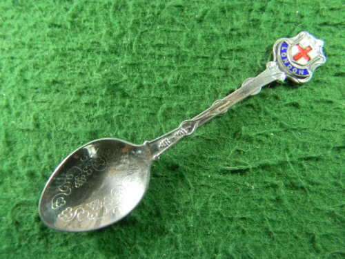 London spoon silver plated  in fair condition Plating wear in spoon As per pictures