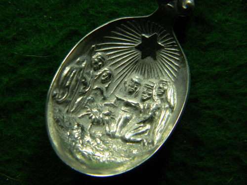 Chrismas Noel 1994 WB 90 silver plated  spoon as per pictures in good condition