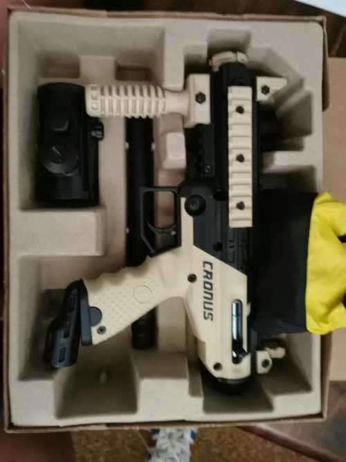 Tippmann Cronus Paintball Gun as knew for sale +scope Only used once.Postage Fastway Courier R150.00