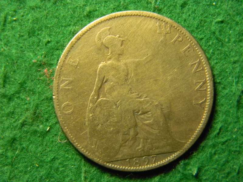 1900 one pennies 6 off as per pictures  one 1897