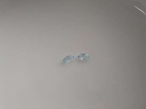Sky Blue Topaz pair(0.55ct total)