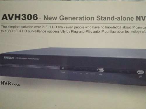 AVTECH 6 CH NVR(New in box)