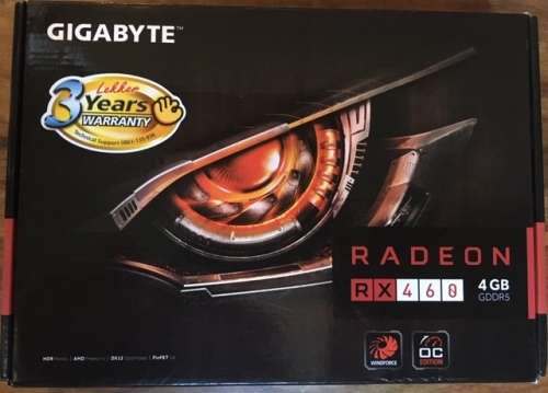 GIGABYTE RX460 4G