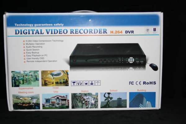 4 CHANNEL  DVR SYSTEM