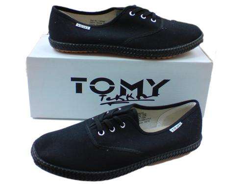 Tomy Takky Canvas Ladies Sizes 3 to 8. Colours: Black , White , Navy