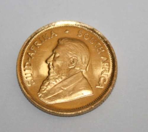 Kruger Rand 1/10 Oz-1990-In Presentation Box.