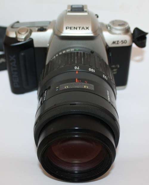 Pentax MZ-50 with Pentax 1:4-5.6   70-210mm Lens