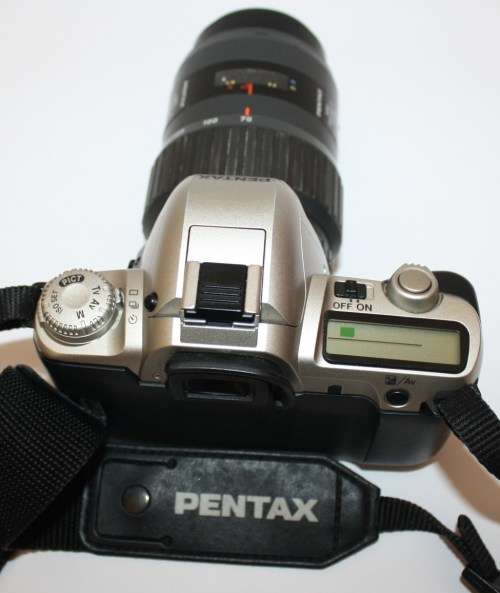 Pentax MZ-50 with Pentax 1:4-5.6   70-210mm Lens