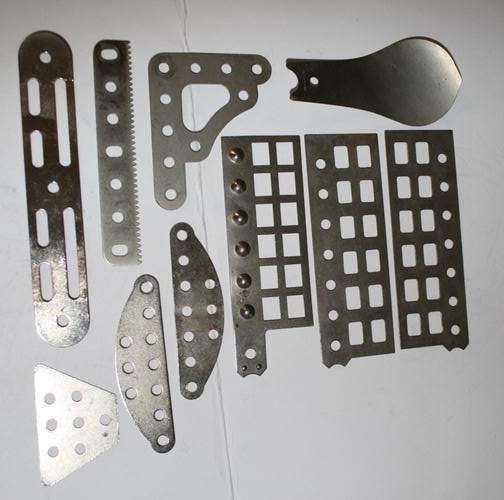 Meccano-1950's-Flat Girders,Rack Strip,Corner Gussit,Angle Girder-plus more