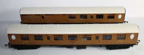Hornby-Triang-OO-L.N.E.R. Thompsons Teak Coaches