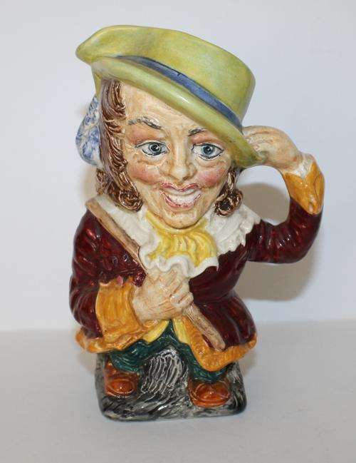 Toby Jug-Burleigh Ware-'Nicholas Nickleby'-Made in England-5 1/2"