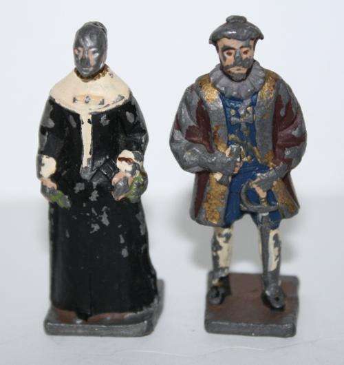 Vintage Lead Figures-1930/40's..Two