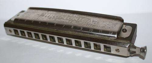 Super Chromonica 270-Key of 'G'-M.Hohner Harmonica-Made in Germany-With Case.
