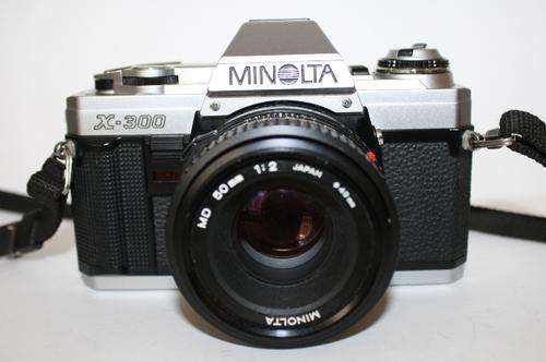Minolta X-300 SLR-Looks like New-Working.