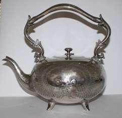 Kettle-Silver Plated-Vintage..Total Height-25cm.