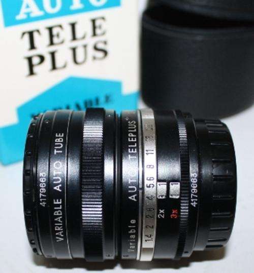 Auto Teleplus Variable Converter-Aps for -Pentax Praktica Yashica.