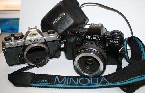 Minolta..Yashica Cameras for Spares
