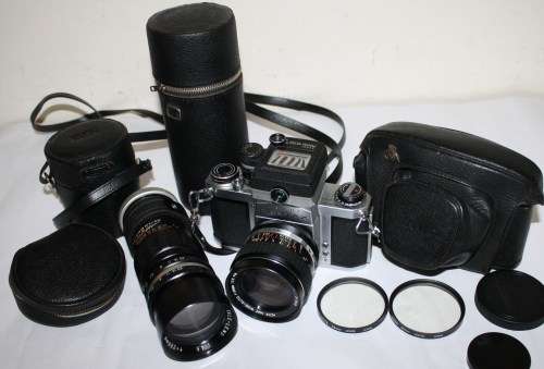 Pentax  S/1 a With Pentax Meter...Plus Lenses and Cases..As per Photos