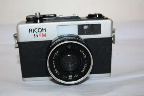 Ricoh-35 FM-35mm Camera-Shutter Fires-As per Photos