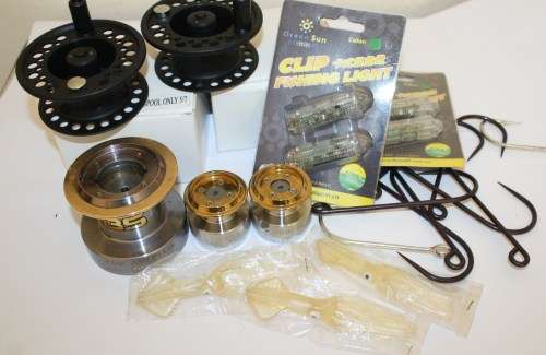 Combo Fishing-Spools/Hooks/Lures-As per Photos