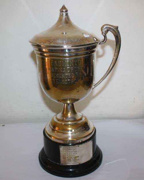 Trophy-As per photos-Needs Repair-36cm High(including base)