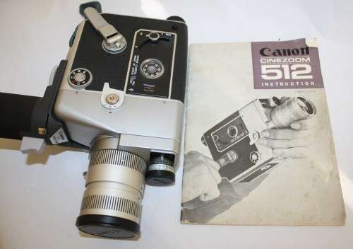 Canon Cine Zoom 512-Canon Zoom Lens-8.542.5mm f1.2-Working(spools turning)