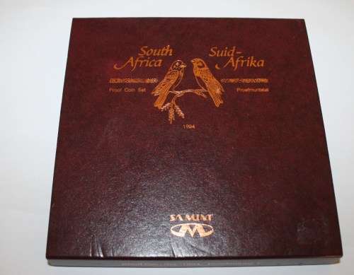 South Africa/Suid Afrika Proof Coin Set 1994-Two Rand-Not 1994(2010)-As per Photos