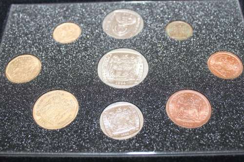 South Africa/Suid Afrika Proof Coin Set 1994-Two Rand-Not 1994(2010)-As per Photos