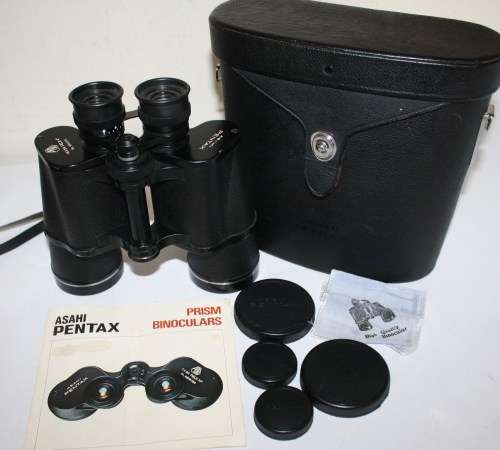 Asahi Pentax 16x50 Binoculars in Excellent Condition,Including Bag Caps etc-As per Photos