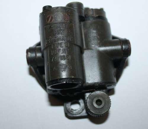 R.A.F. WWii Type 'G' Gunners Prismatic Gun Sight-Ref 7A/166.