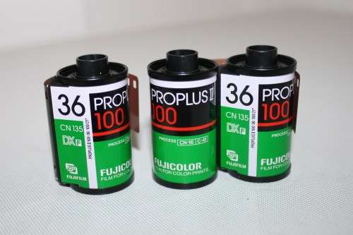 Fujicolor **Proplus ii Films **Three**..as per photos