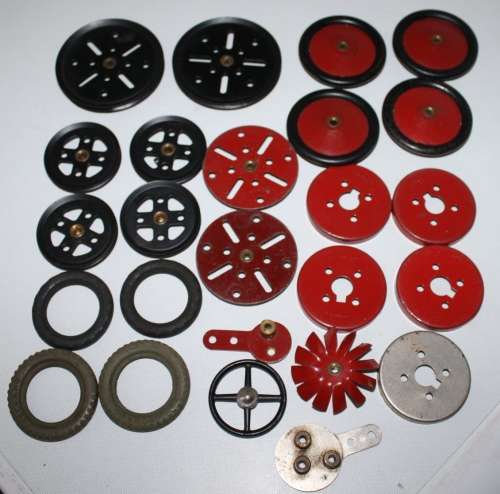 **Meccano** Parts Large Amount of Parts/Gears/Electric Motors,Smalls etc..etc..As per photos
