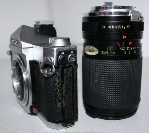 **Konica**AutoReflex T3 S.L.R. Film 35mm Camera...Camera Excellent Condition.