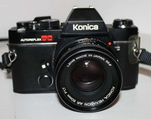 **Konica Autoreflex TC** Konica Hexanon AR 50mm f 1.7 Lens....Incl 135mm f 3.5 Lens