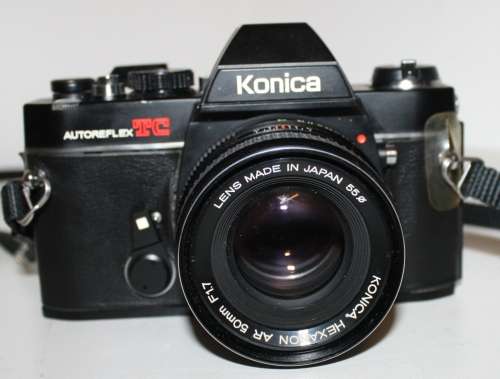 **Konica Autoreflex TC** Konica Hexanon AR 50mm f 1.7 Lens....Incl 135mm f 3.5 Lens