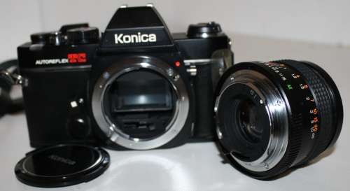 **Konica Autoreflex TC** Konica Hexanon AR 50mm f 1.7 Lens....Incl 135mm f 3.5 Lens